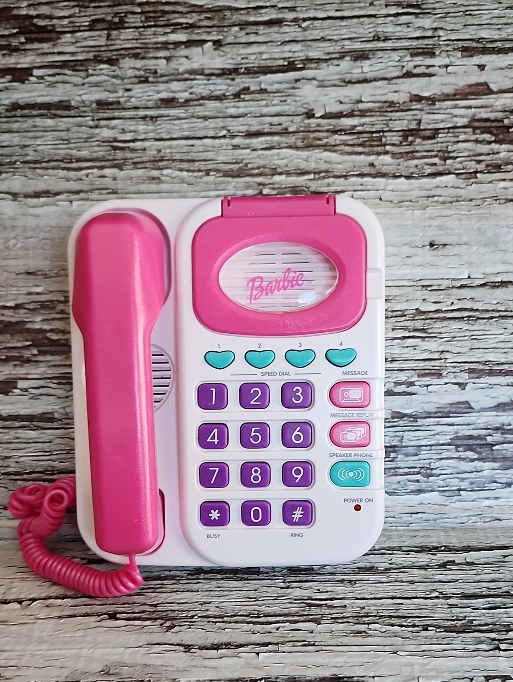 Vintage 2000 Barbie Phone